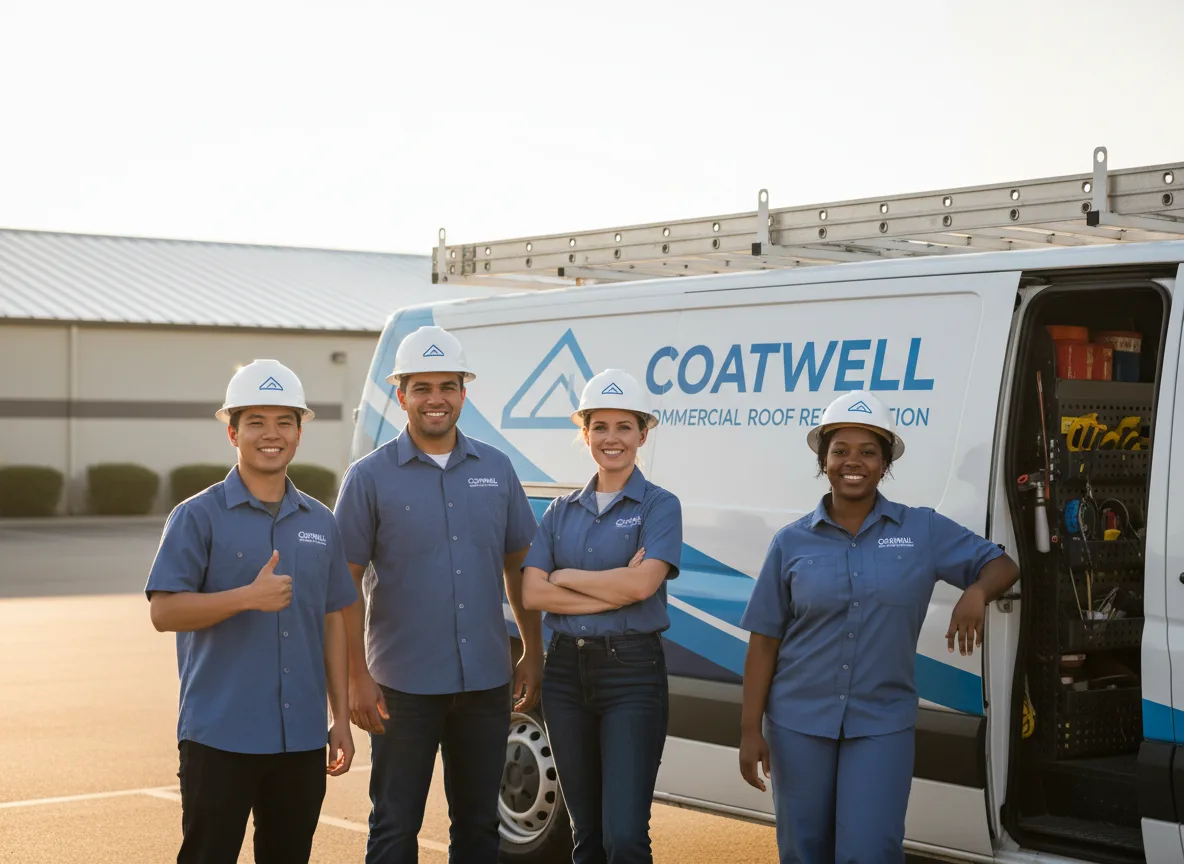 Commercial roof coating company in Eden Prairie, MN
